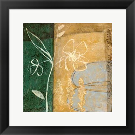 Framed Small Pressed Wildflowers III Print