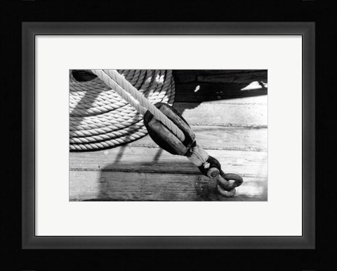 Framed Ship Shape VI Print