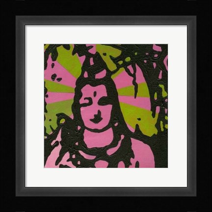 Framed Bliss Buddha II Print