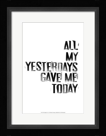 Framed Happiest IV Print