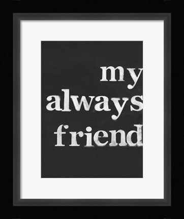 Framed Friendship II Print