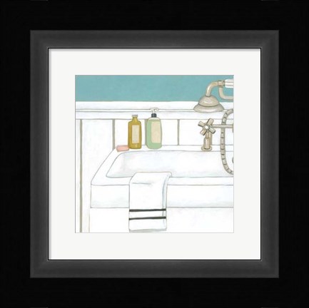 Framed Classic Bath VI Print