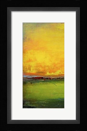 Framed Lime Wire I Print