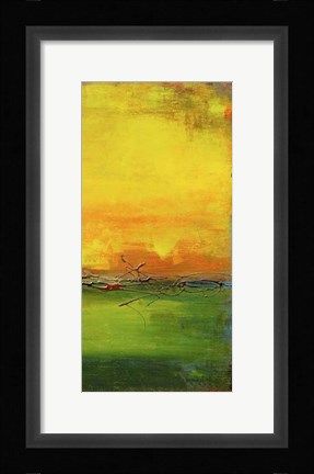 Framed Lime Wire II Print