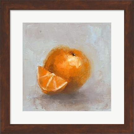 Framed Painted Fruit IV Print