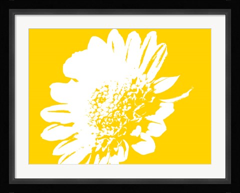 Framed Yellow Mum Print