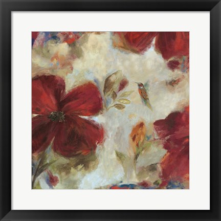Framed Hummingbird II Print
