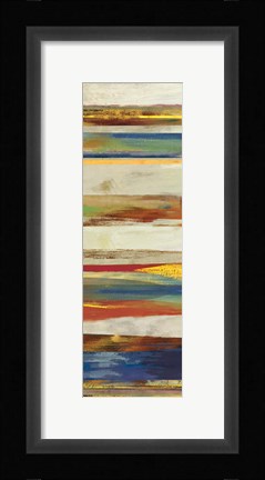 Framed Pulse I Print