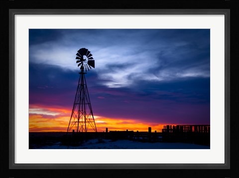 Framed Fade to Light Print