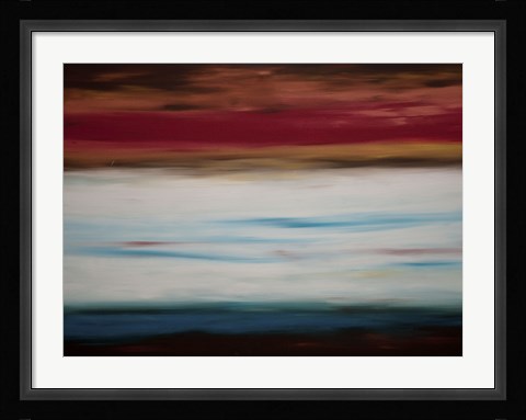 Framed Sunrise V Print