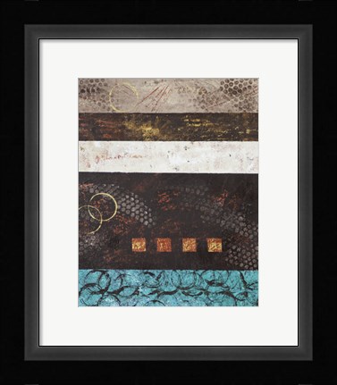 Framed Elements 10 Print