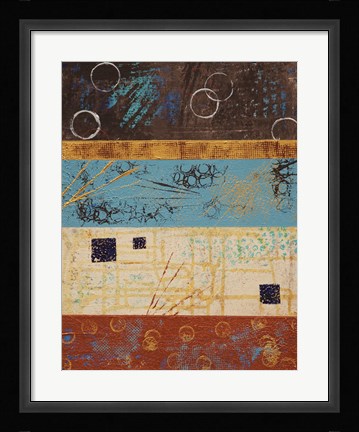 Framed Elements IX Print