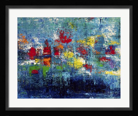 Framed Water Garden Print