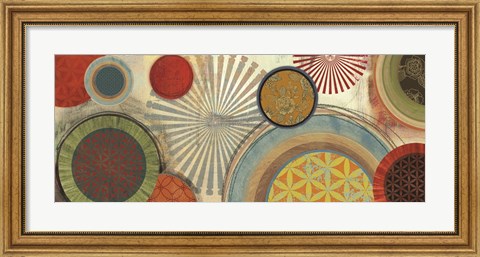 Framed Commotion II Print