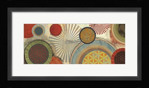 Framed Commotion II Print