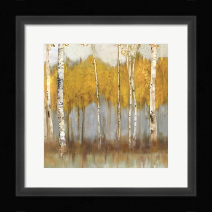 Framed Golden Grove II Print