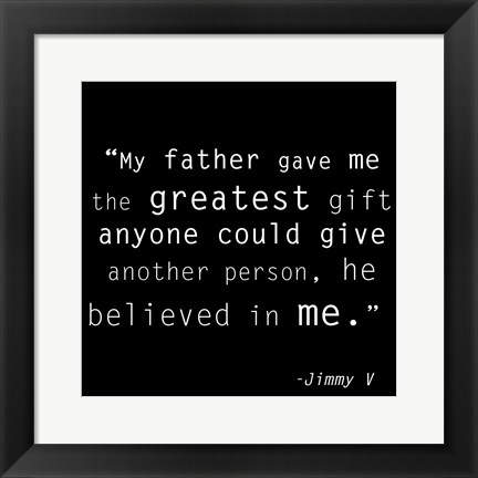 Framed Greatest Gift Print