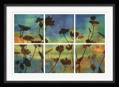 Framed Wild Flowers I Print