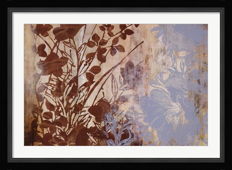 Framed Primary Silk II Print