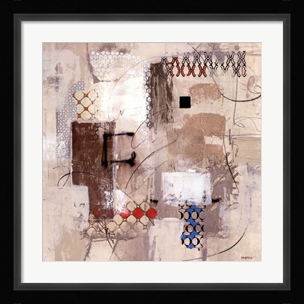 Framed Lingo I Print