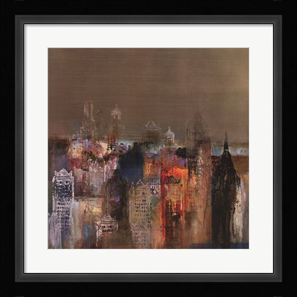 Framed Penthouse View I Print