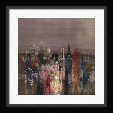 Framed Penthouse View II Print