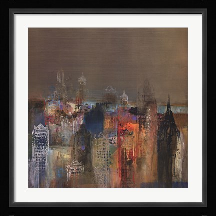 Framed Penthouse View I Print