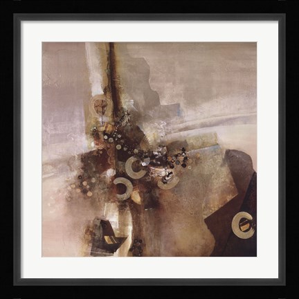 Framed Black and Tan Print