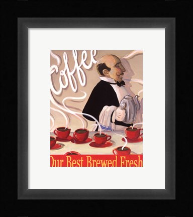 Framed At Your Service II Print