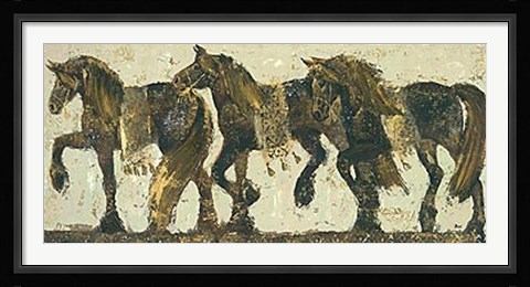 Framed Procession Print