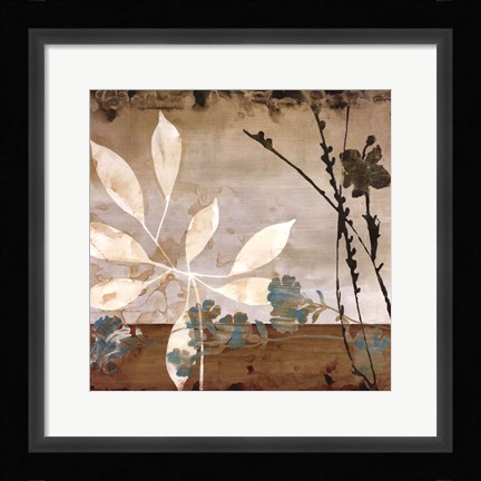 Framed Floralscape I Print