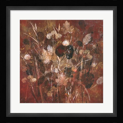 Framed Bronze Whispers I Print