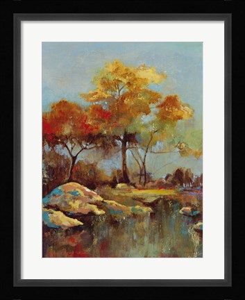 Framed Silent Colours III Print