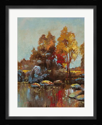 Framed Silent Colours IV Print