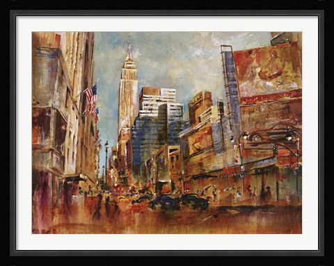 Framed New York, NY Print