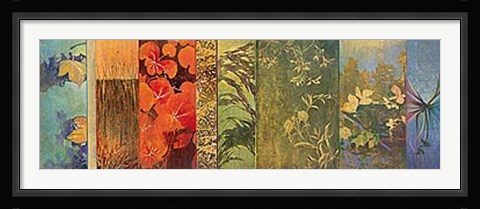 Framed Leaves Alive Print