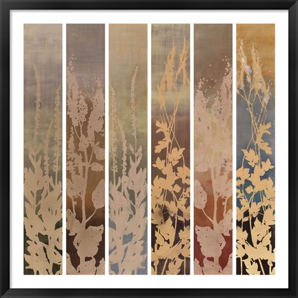 Framed Nature&#39;s Shades Composition Print