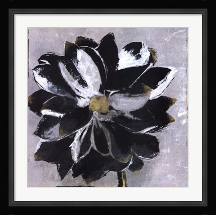 Framed Black And White Digressions III Print