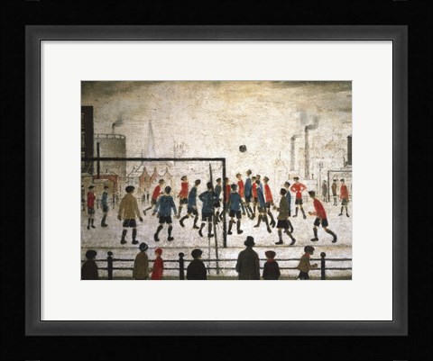 Framed Football Match Print