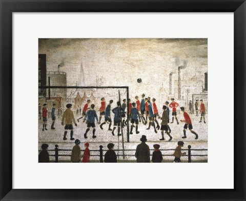 Framed Football Match Print