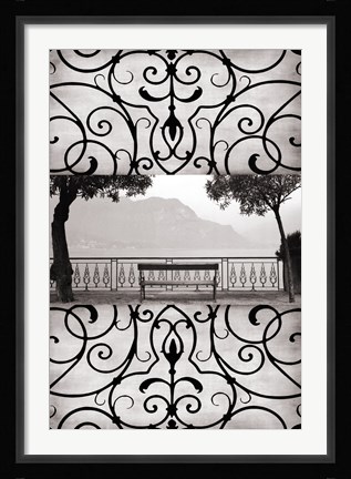 Framed Lago di Como I Print