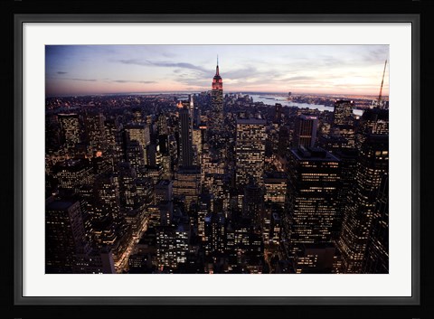 Framed Skyline I Print