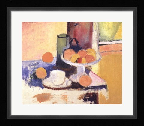 Framed Still Life With Oranges Print