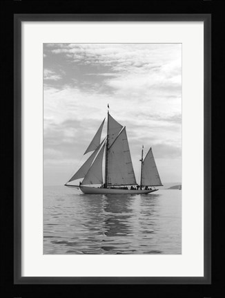 Framed Sailing Off Print