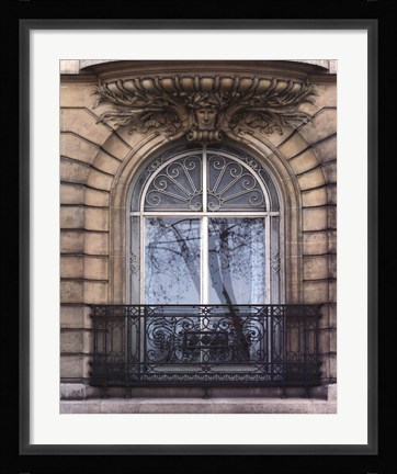 Framed Rue De Paris I Print