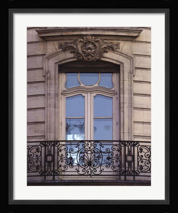 Framed Rue De Paris II Print