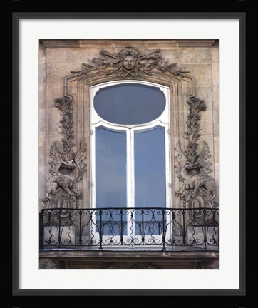 Framed Rue De Paris III Print