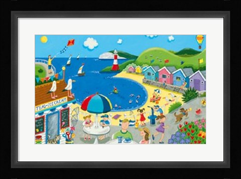 Framed Summertime Bay Print