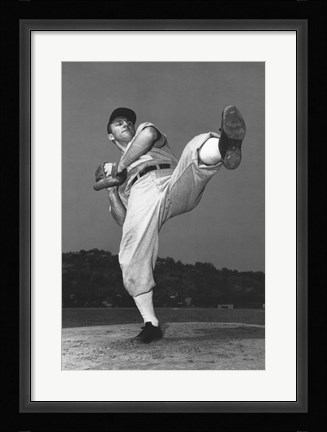 Framed On The Field I Print