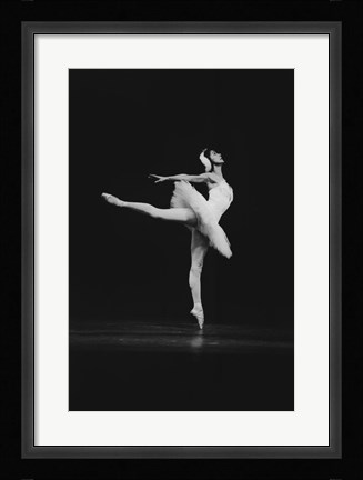 Framed Margot Fonteyn, Swan Lake 1963 Print